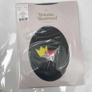 Vivienne Westwood Stocking - Heart & Crown w/ Orb